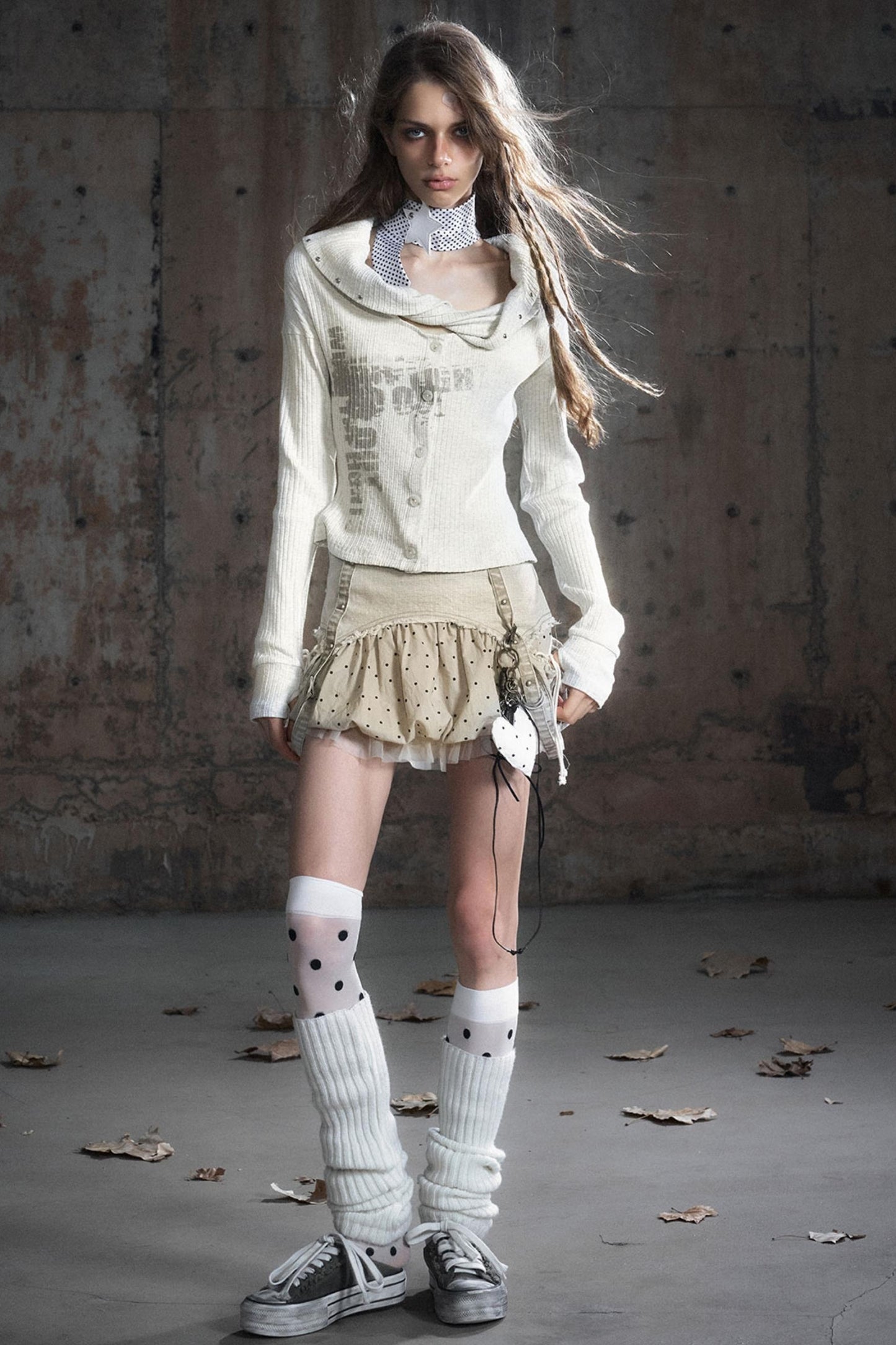 Twisted Diamond Knitted Top