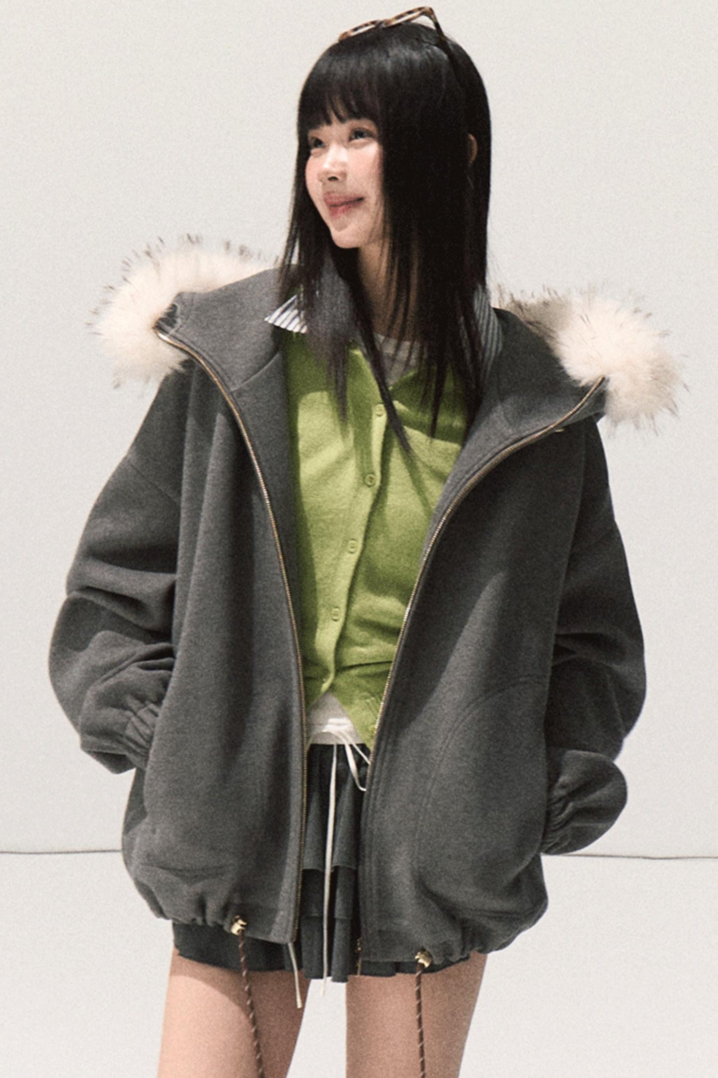 Good Weather Lace Slim Waist Long Sleeve T-Shirt