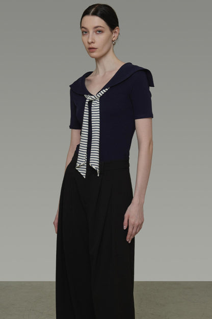 Luxe Stripe Knit Top