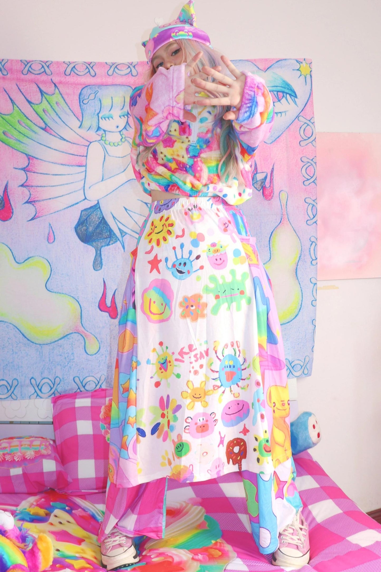 Autumn Sweet Elastic Skirt