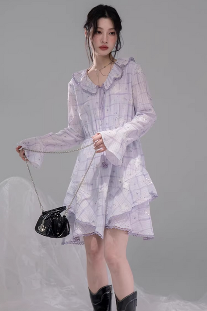 Layered Butterfly Wing Dress