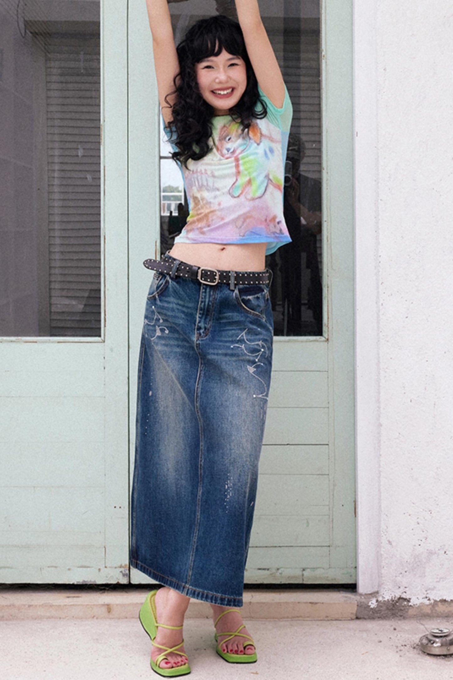 Summer Vibes Mesh Tee