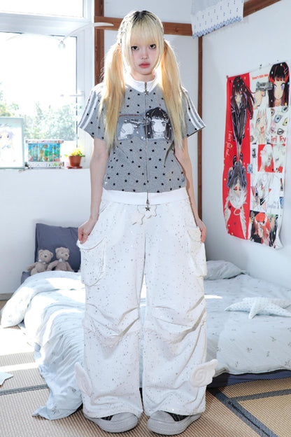 Frog Star Crewneck Cardigan