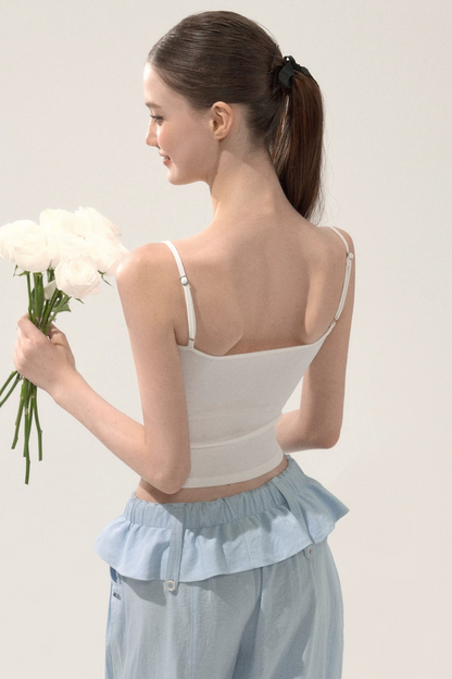 Butterfly Embroidery Camisole
