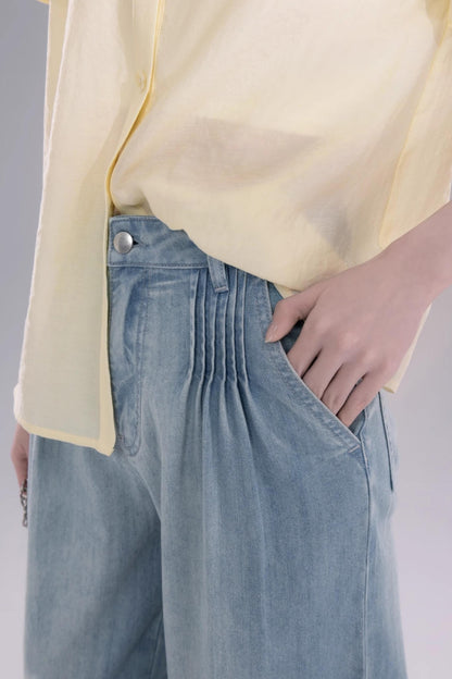 Zero Gravity Wide Leg Jeans