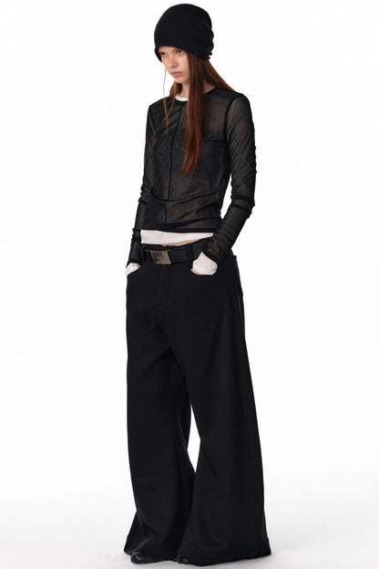 Versatile Slim Long Sleeve Base Shirt