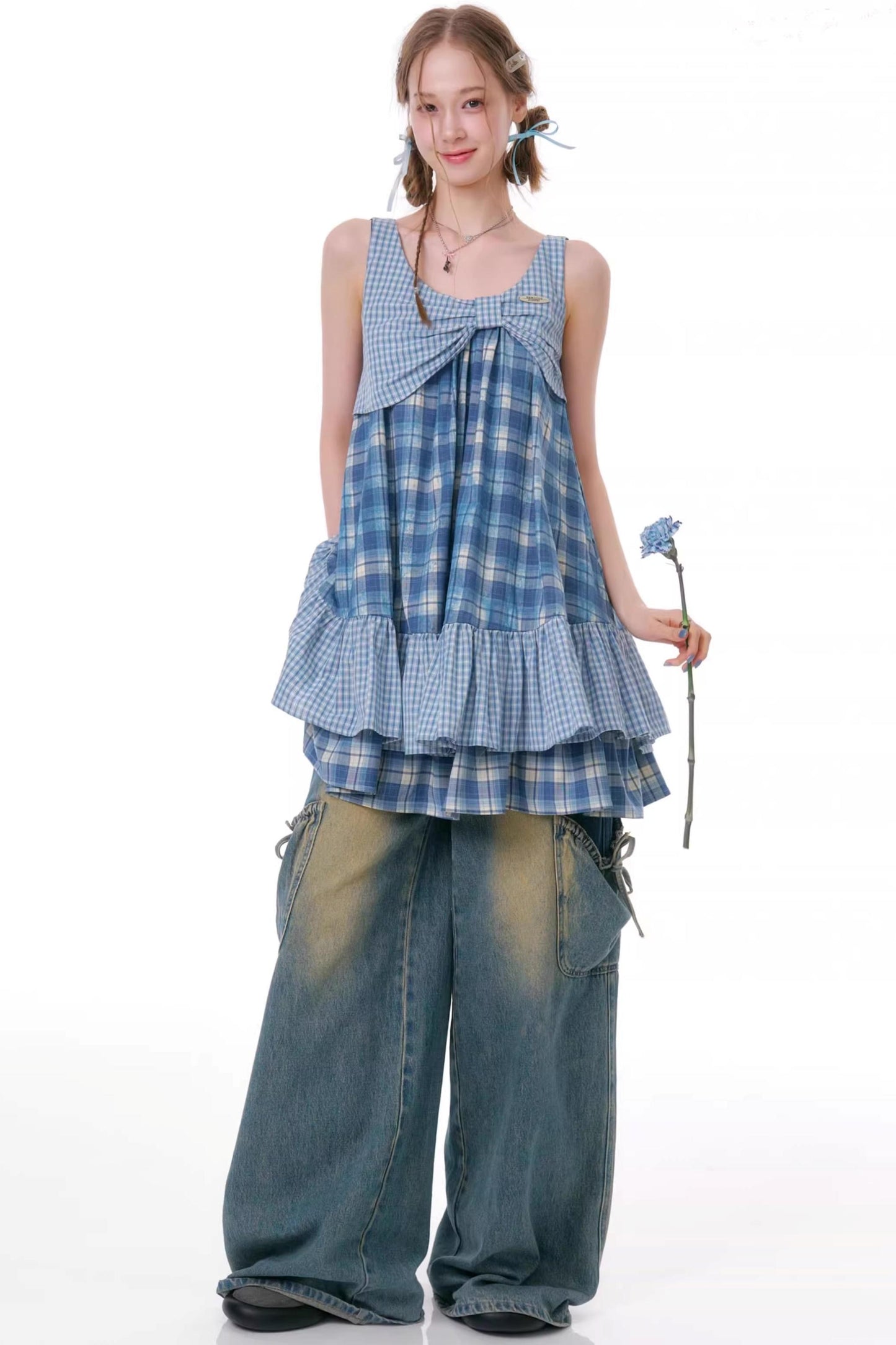 Sweet Dreams Plaid Dress