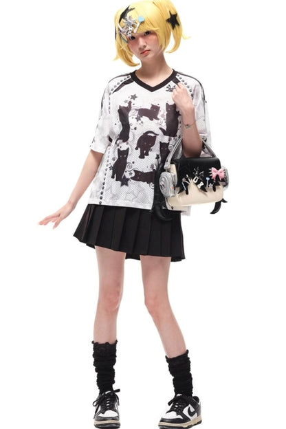 Drape Sleeve T-Shirt