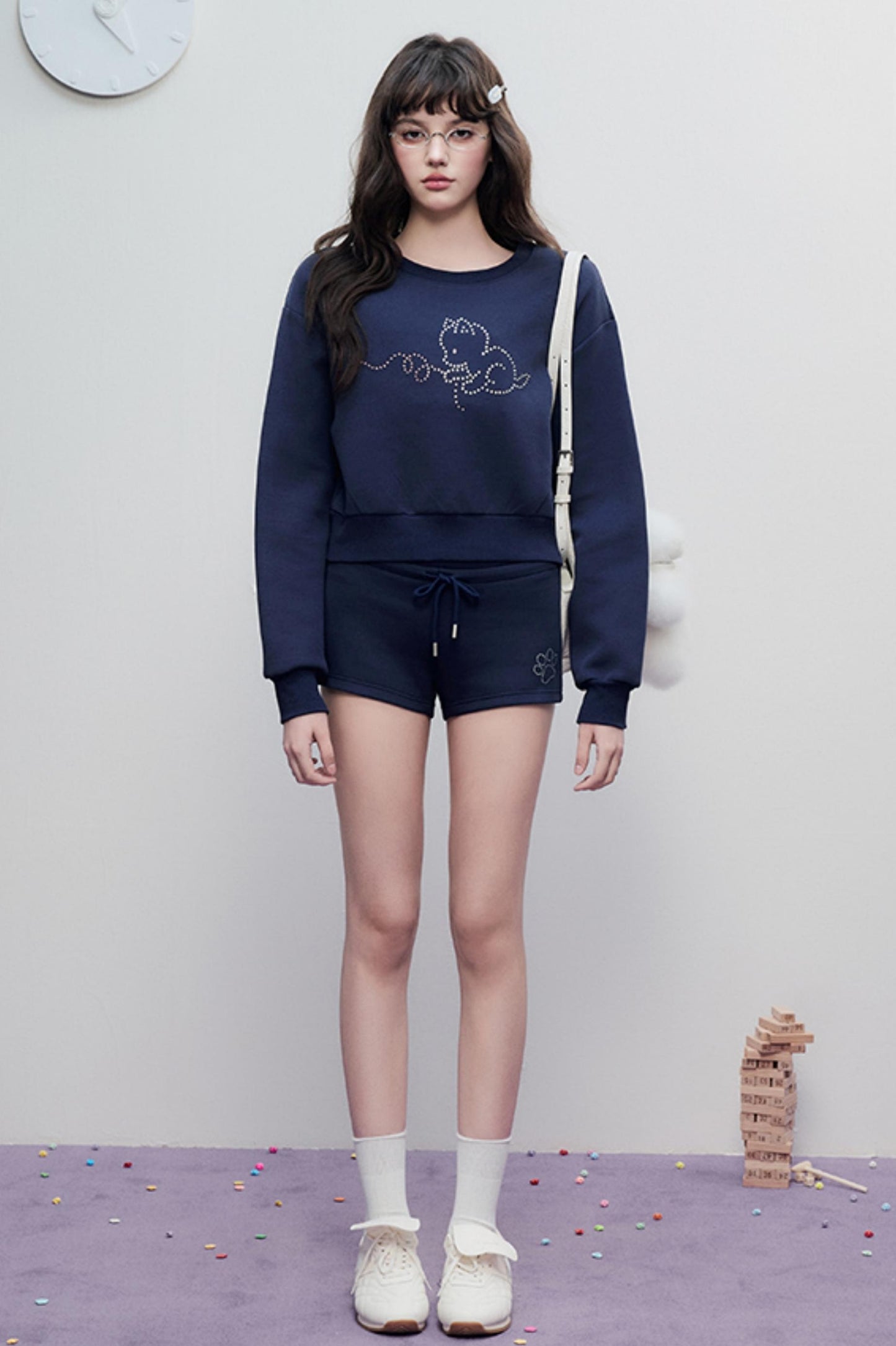 Slim Fit Crewneck Set -Up