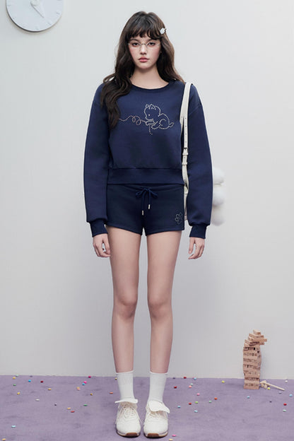 Slim Fit Crewneck Set -Up