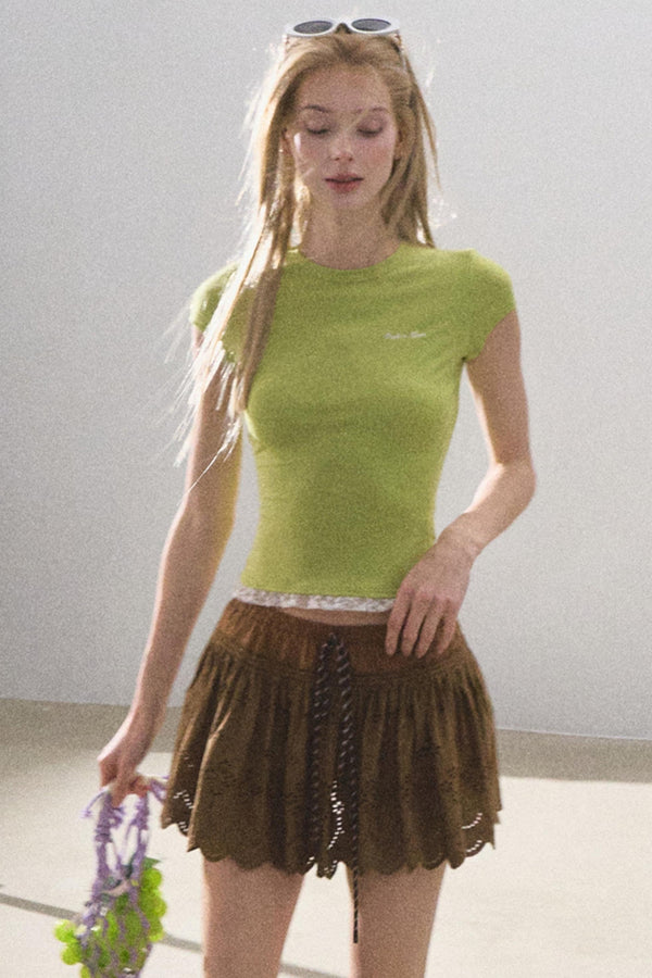 Antibacterial Lace Tee