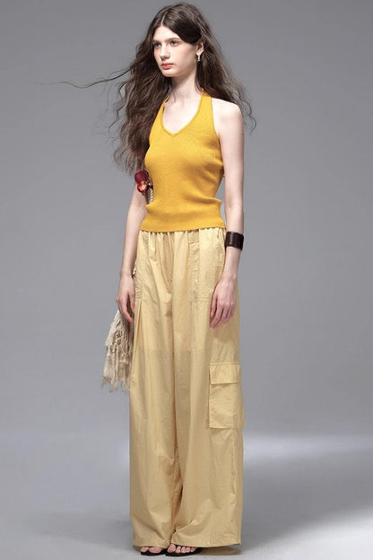 Light Outdoor Drawstring Cargo Pants