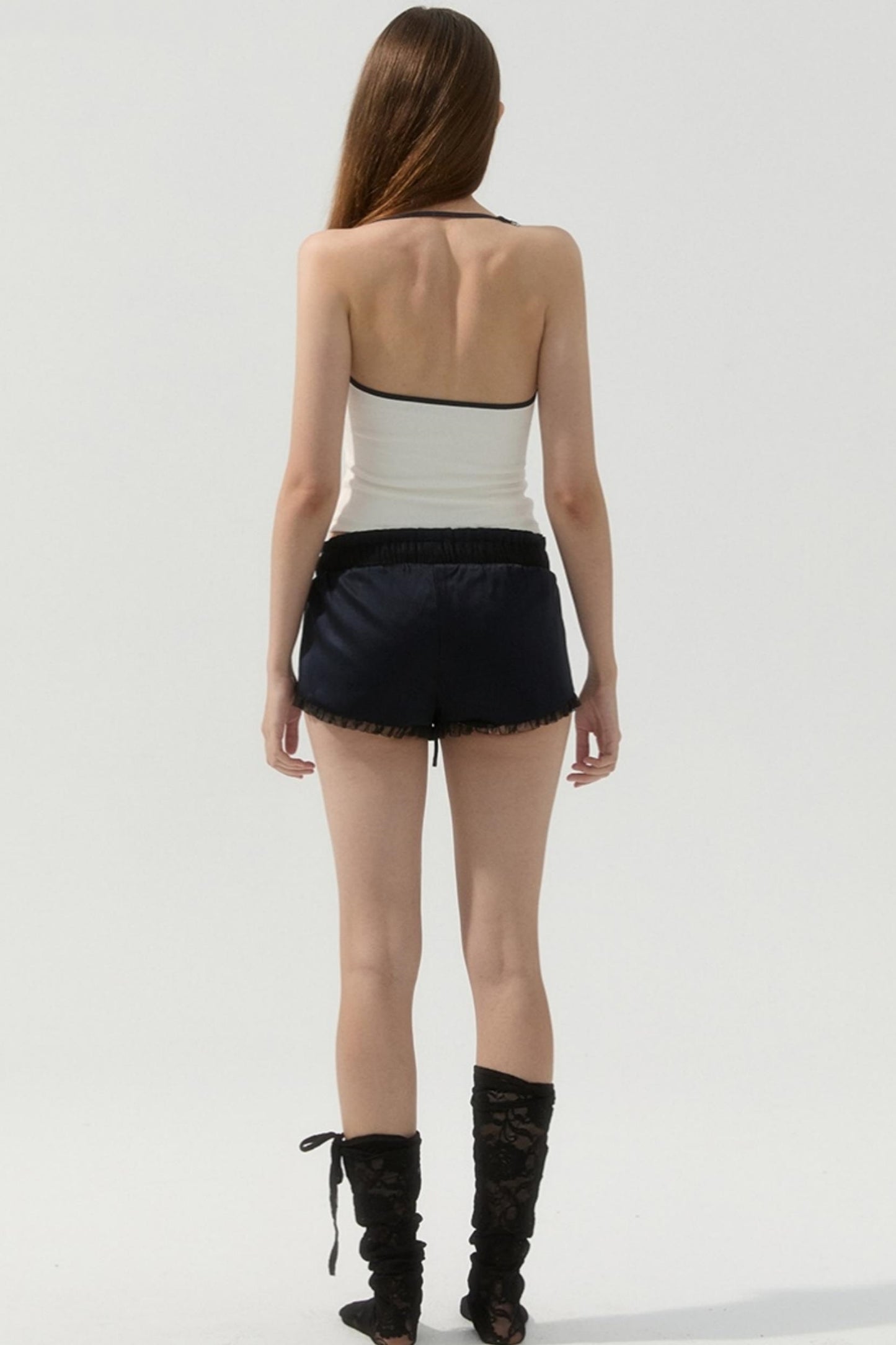 Chic Tulle Fusion Shorts