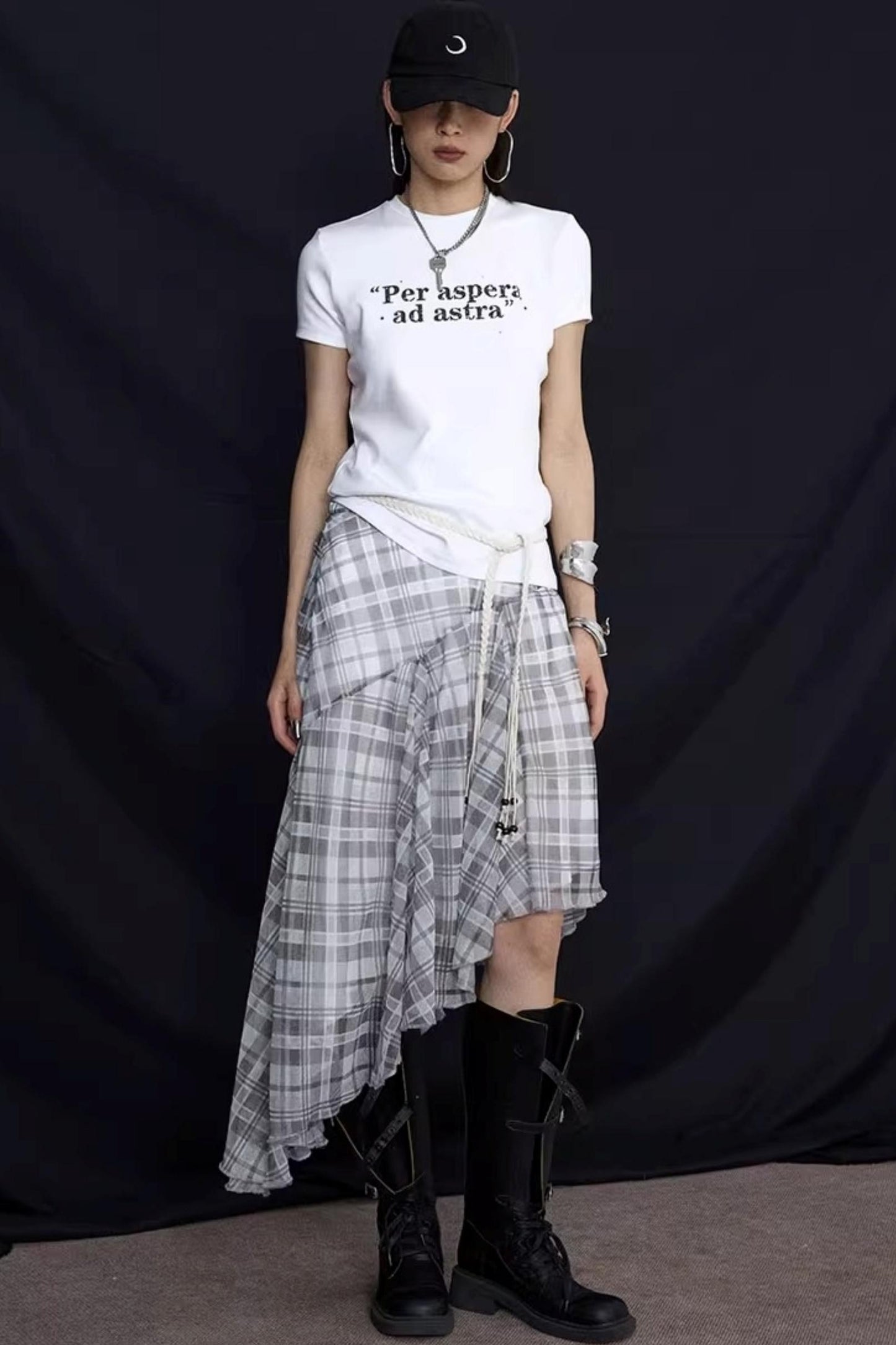 Summer Ruffled Irregular Skirt