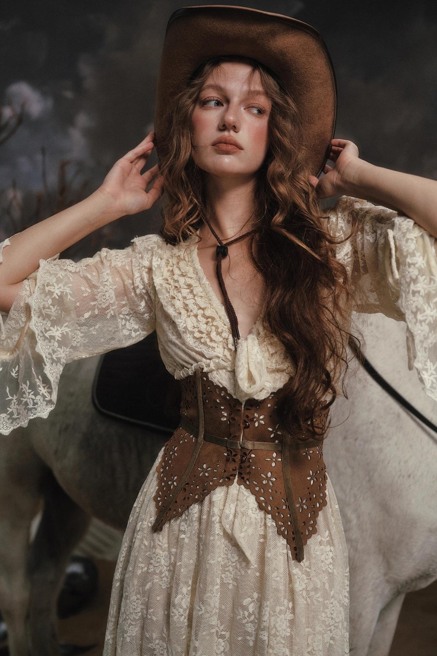 Princess Charming Lace Dress Set-Up