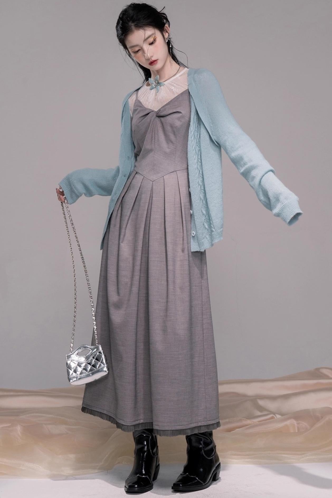 Wavy Diamond Cardigan