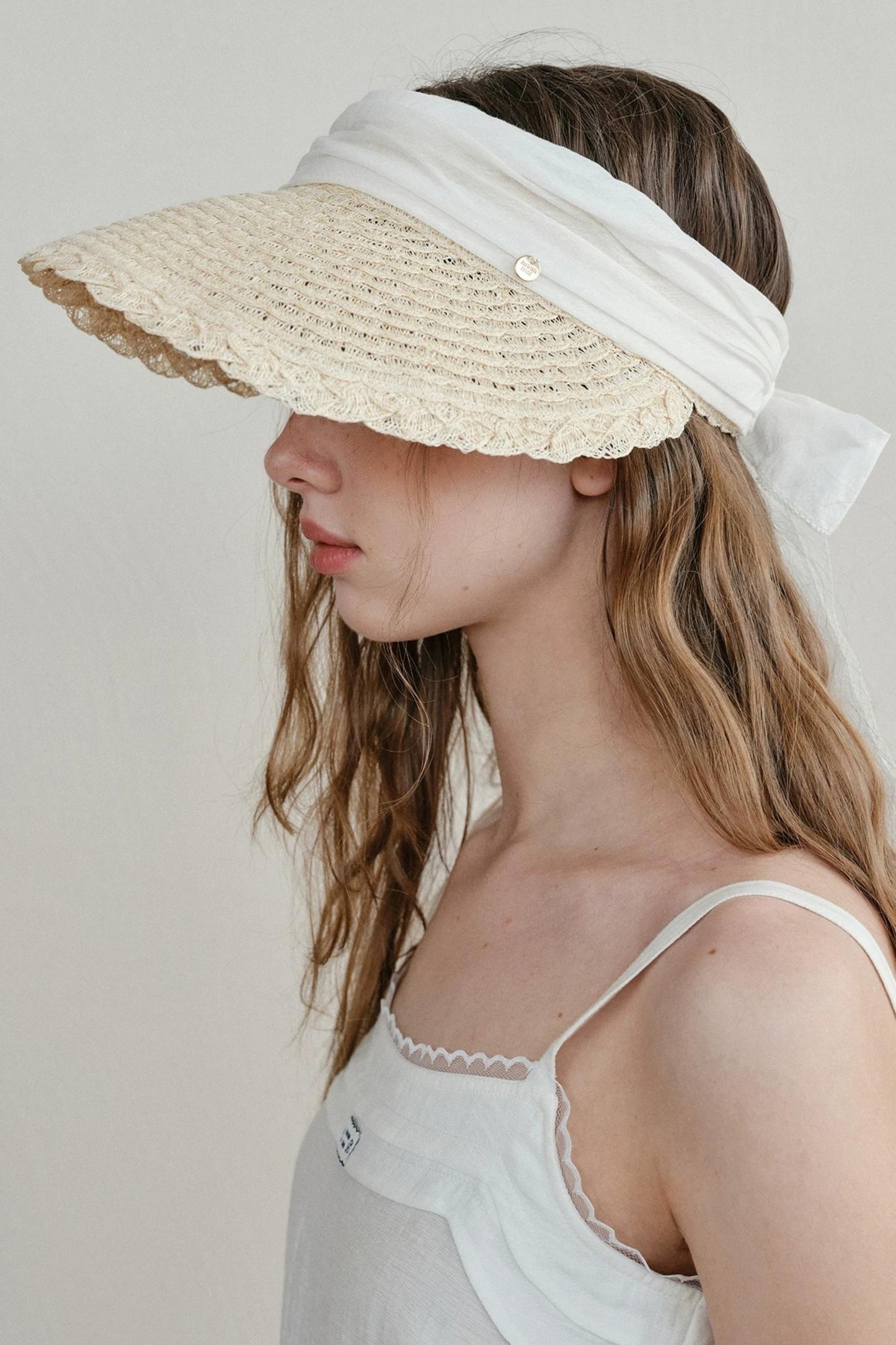 French Banana Fiber Sun Hat
