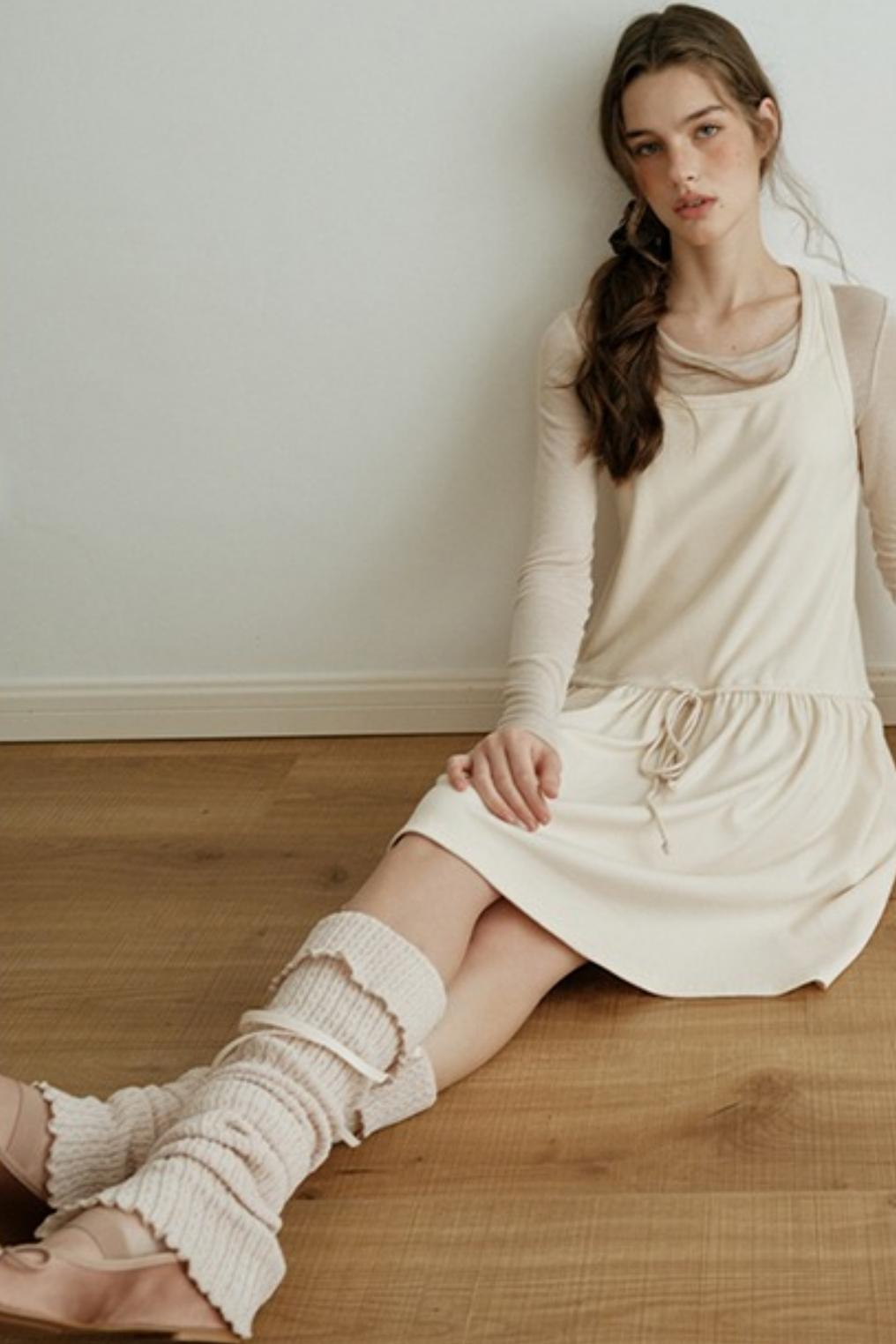 Chenille Lace-Up Sock Covers