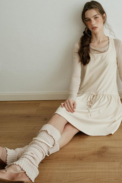 Chenille Lace-Up Sock Covers