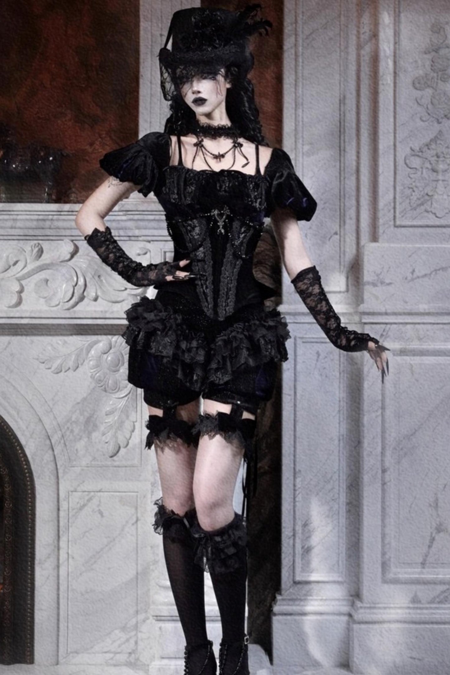 Velvet Pumpkin Pants