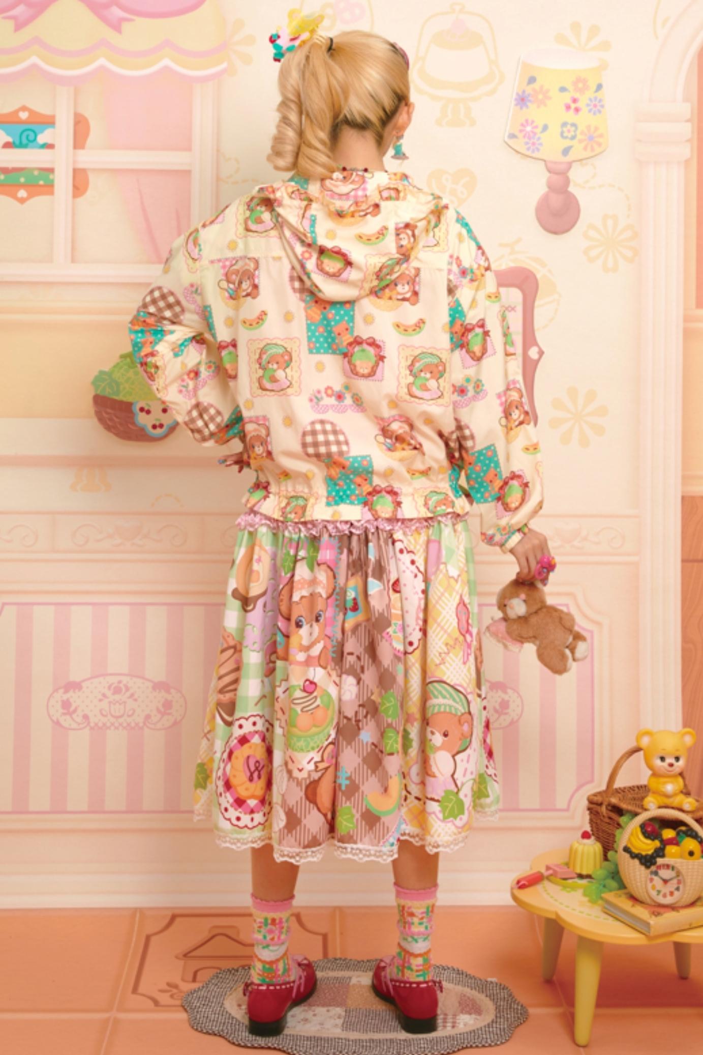 Patchwork Hooded UV Protection Jacket