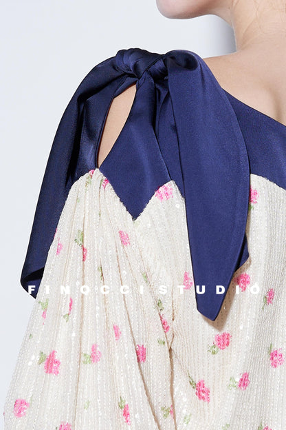 Sequin Rabbit Sleeve Shirt