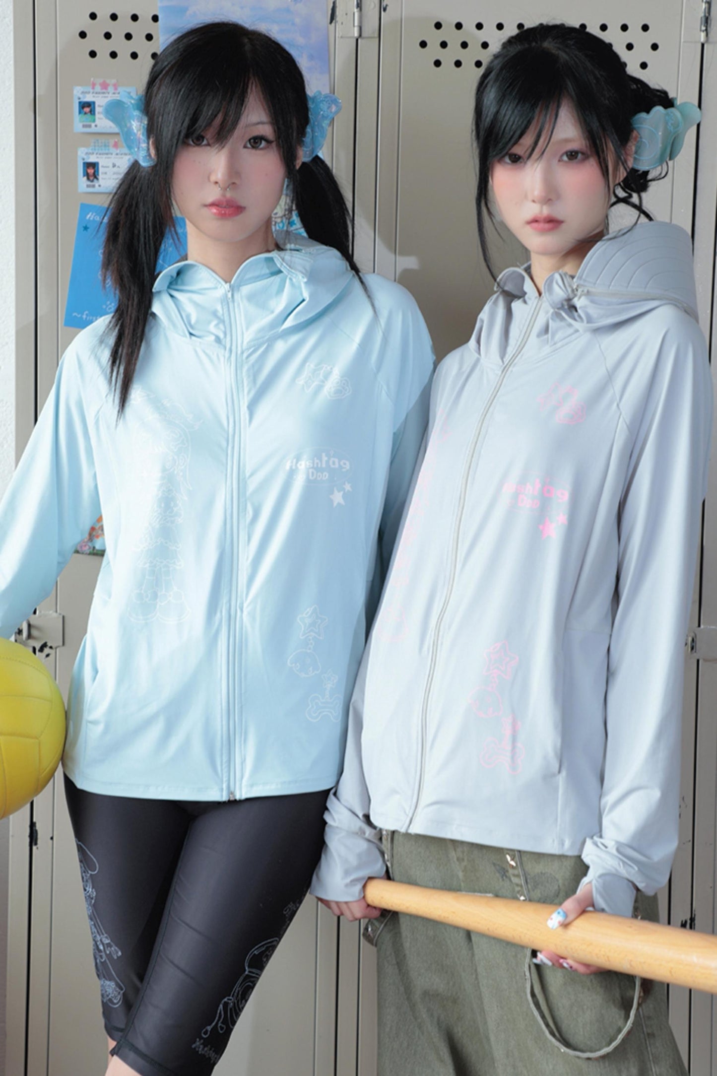 Ice Silk Sunscreen Hooded Jacket