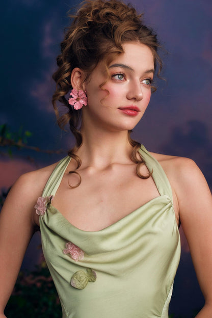 Elegant Snake Print Dress