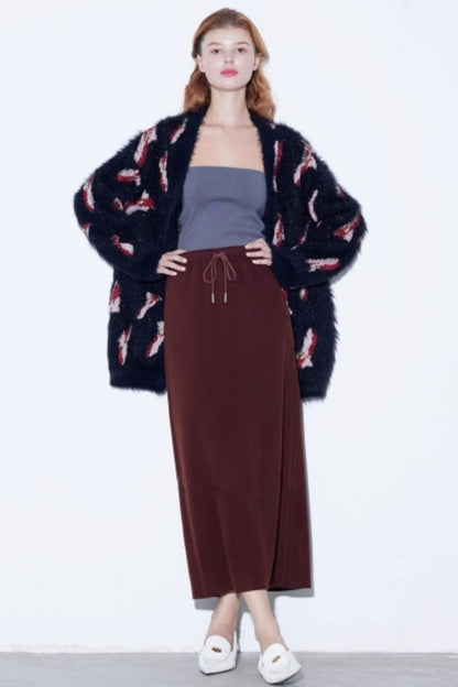 Lily of the Valley Jacquard Cardigan