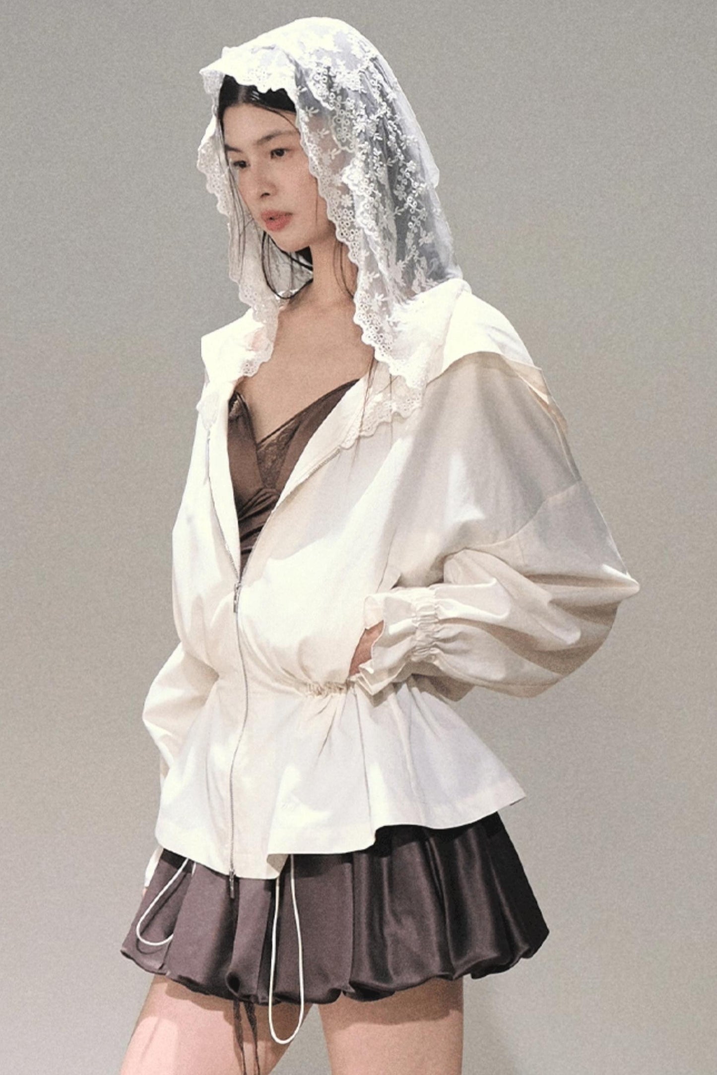 Moonlight Ripple Hooded Jacket