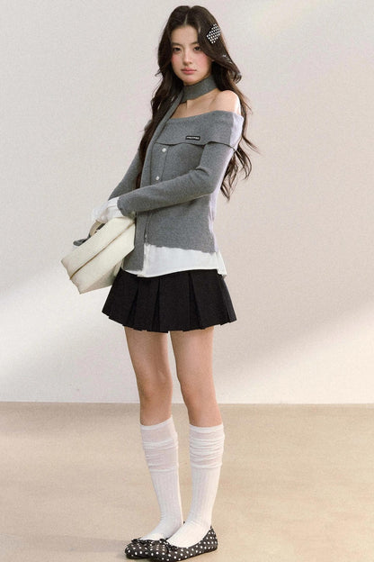 Patchwork Knitwear Sweater