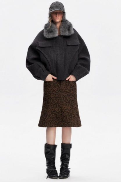 Furry Baseball Cap with Ear Protection