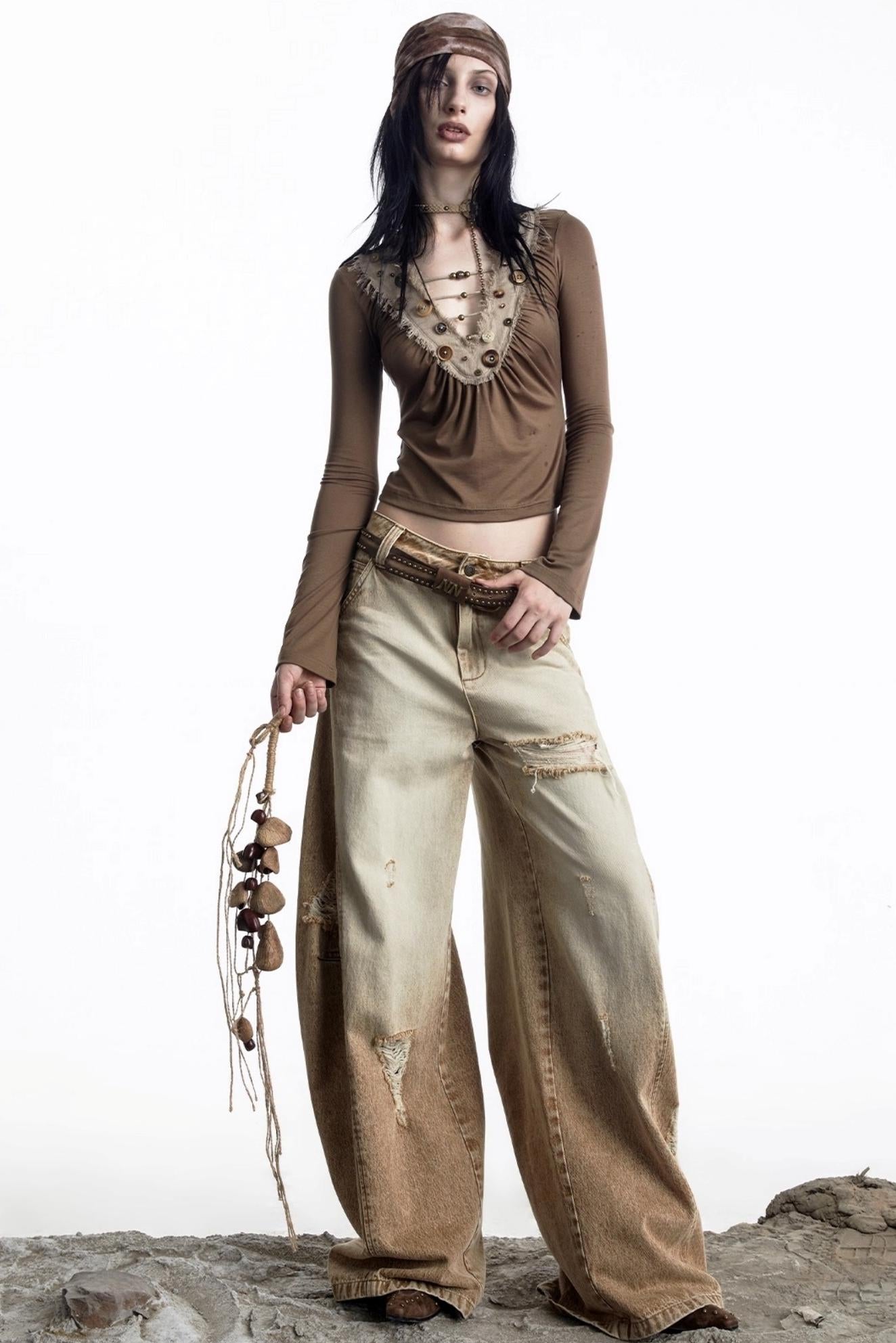 Lyocell Nomad Pleated Top