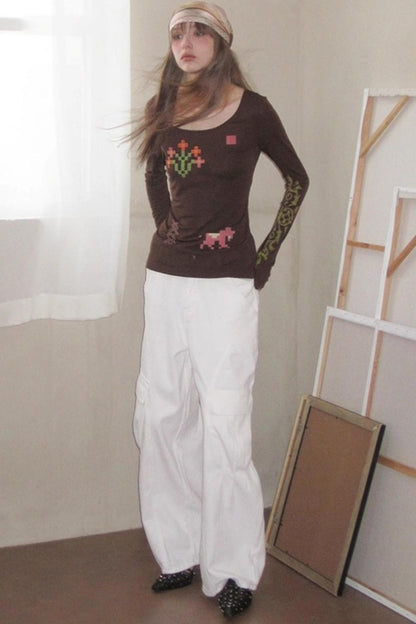 Relaxed Lazy Balloon Pants