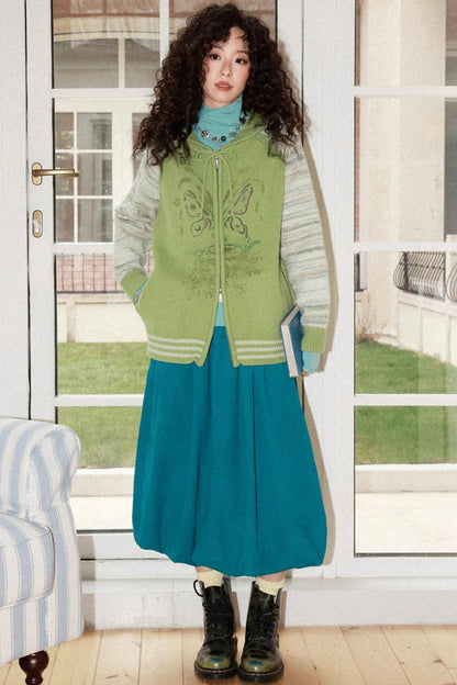 Butterfly Whisper Wool Cardigan