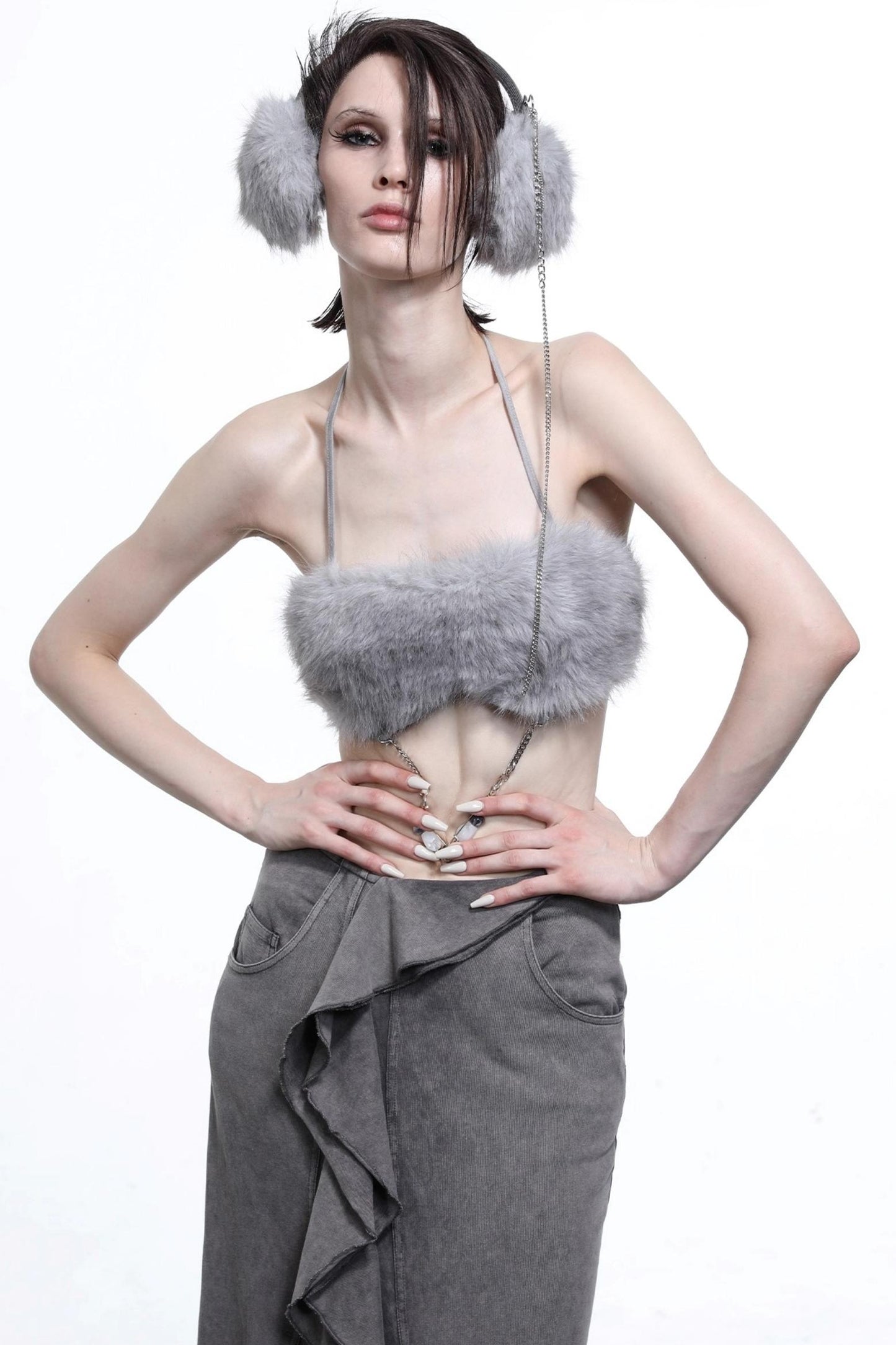 Snow Chain Beaded Camisole