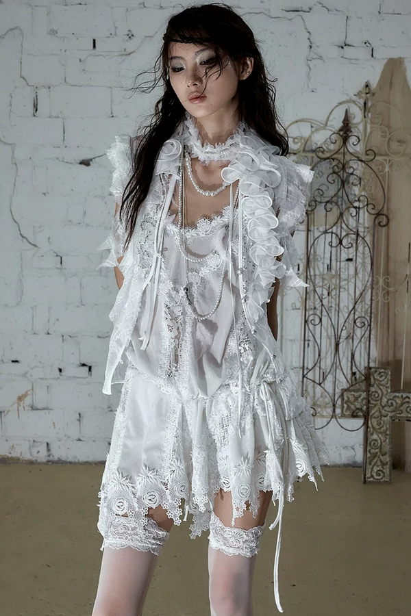 Dreamy Chiffon Sequin Top