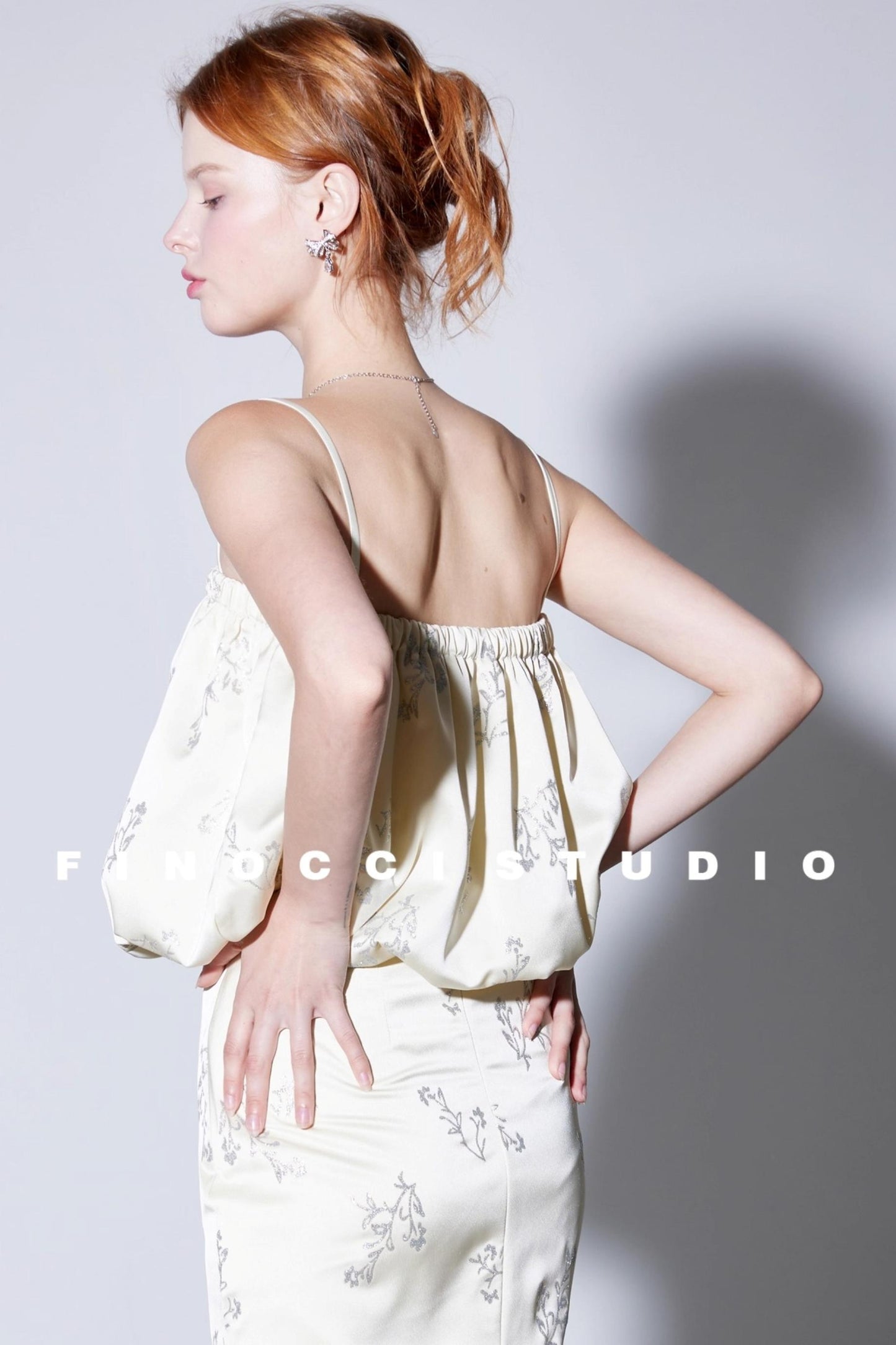 Silver Branches Luxury Suit Set-Up