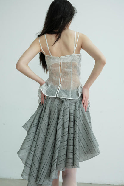 Vintage Pleated Skirt