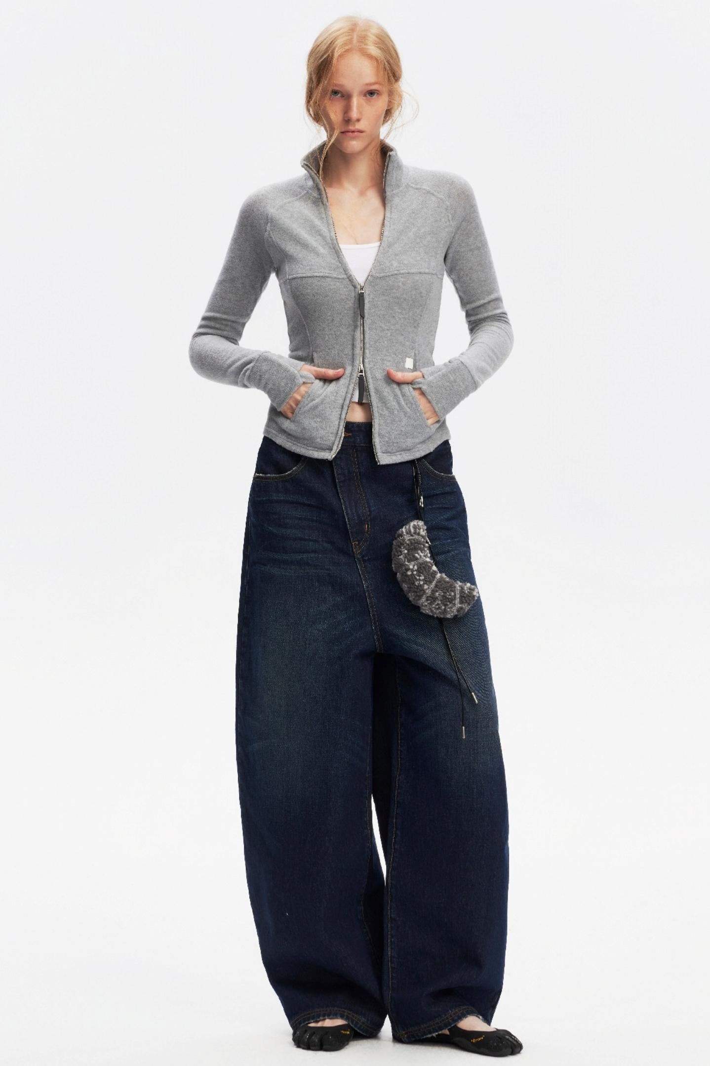 Vintage Distressed Denim Pants