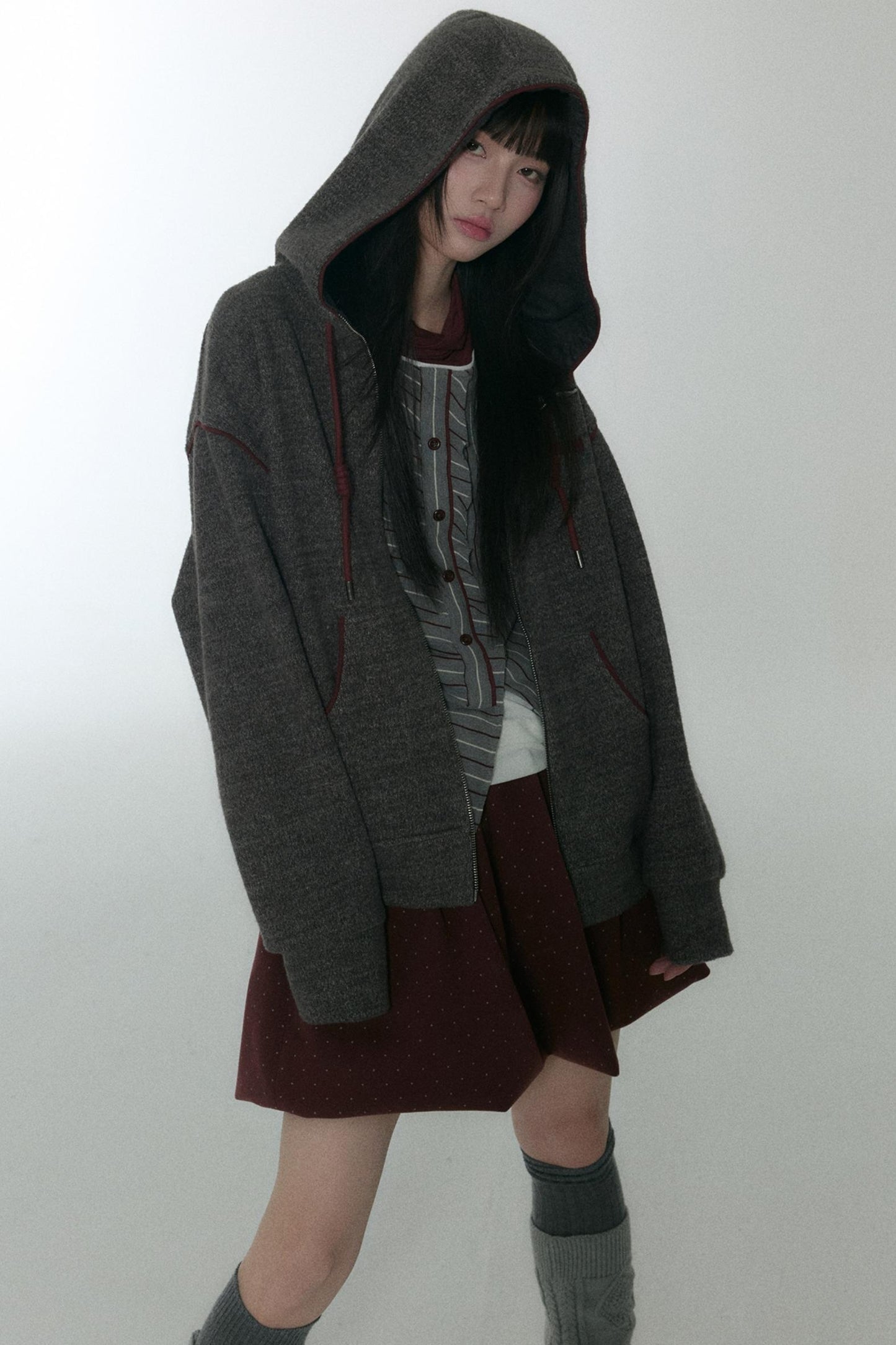 Layered Stripe Long Sleeve Top