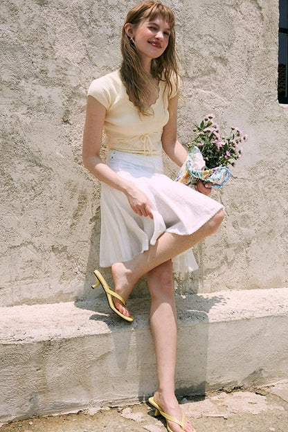 Moonlight Waist Tie T-shirt