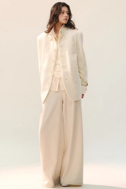 Pleated Shadow Shirt