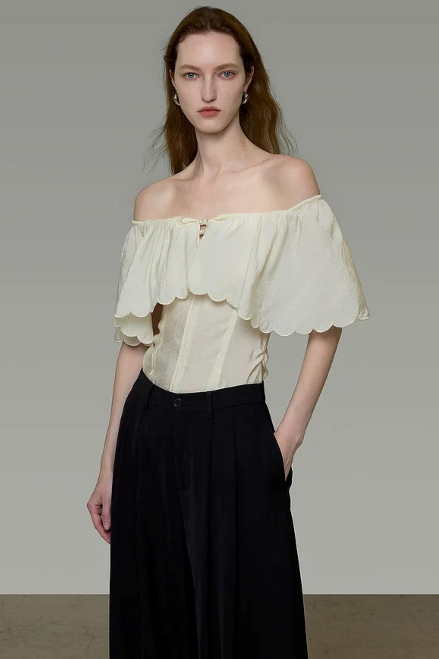 One-Shoulder Elegant Top