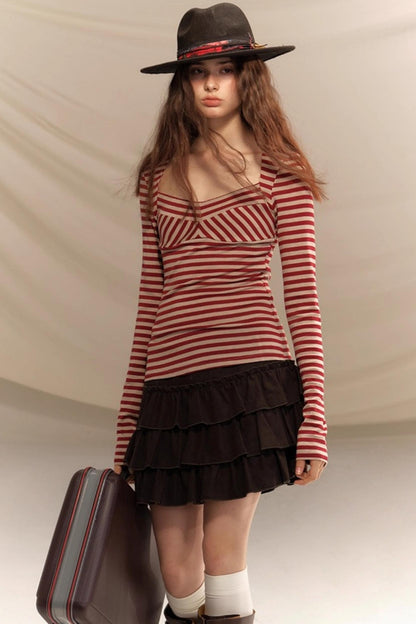 Square Knitted T-Shirt