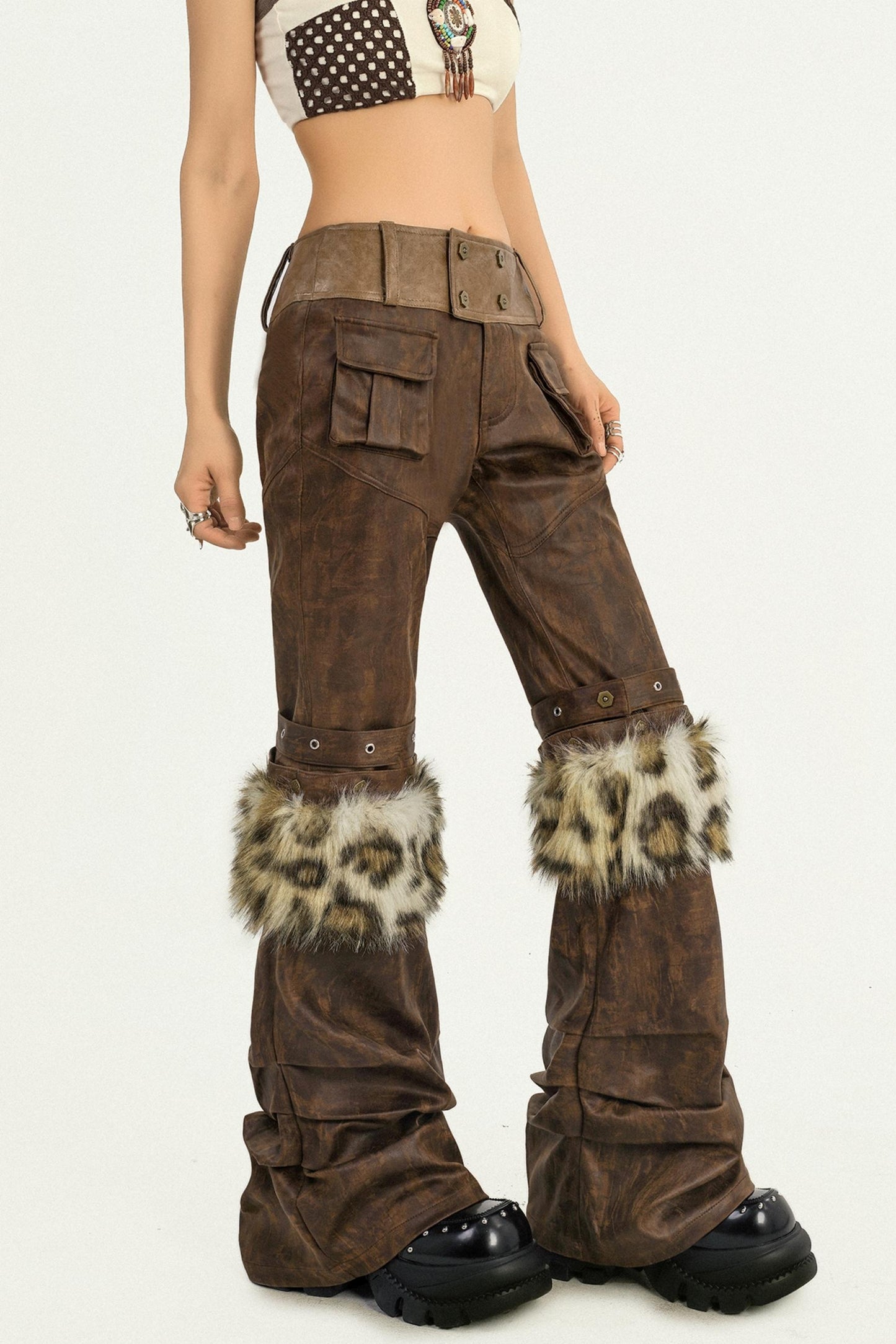 Vintage Silhouette Fit Pants