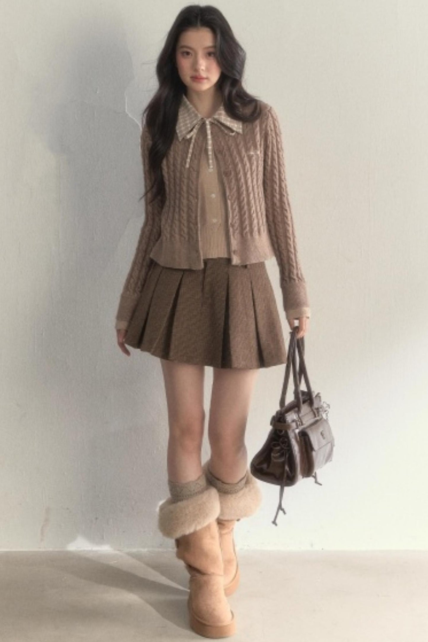 Fake Two Gentle Knit Sweaters