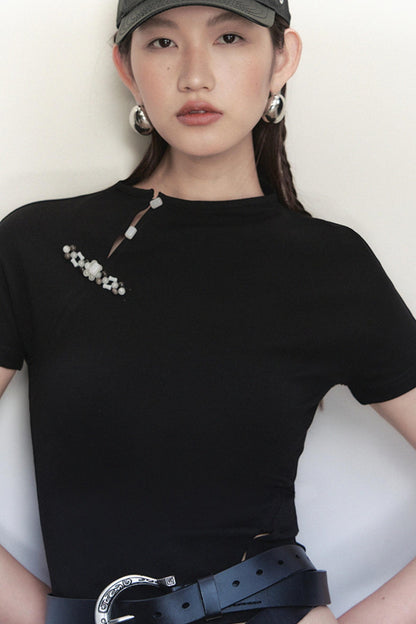 Black Slim Fit T-Shirt