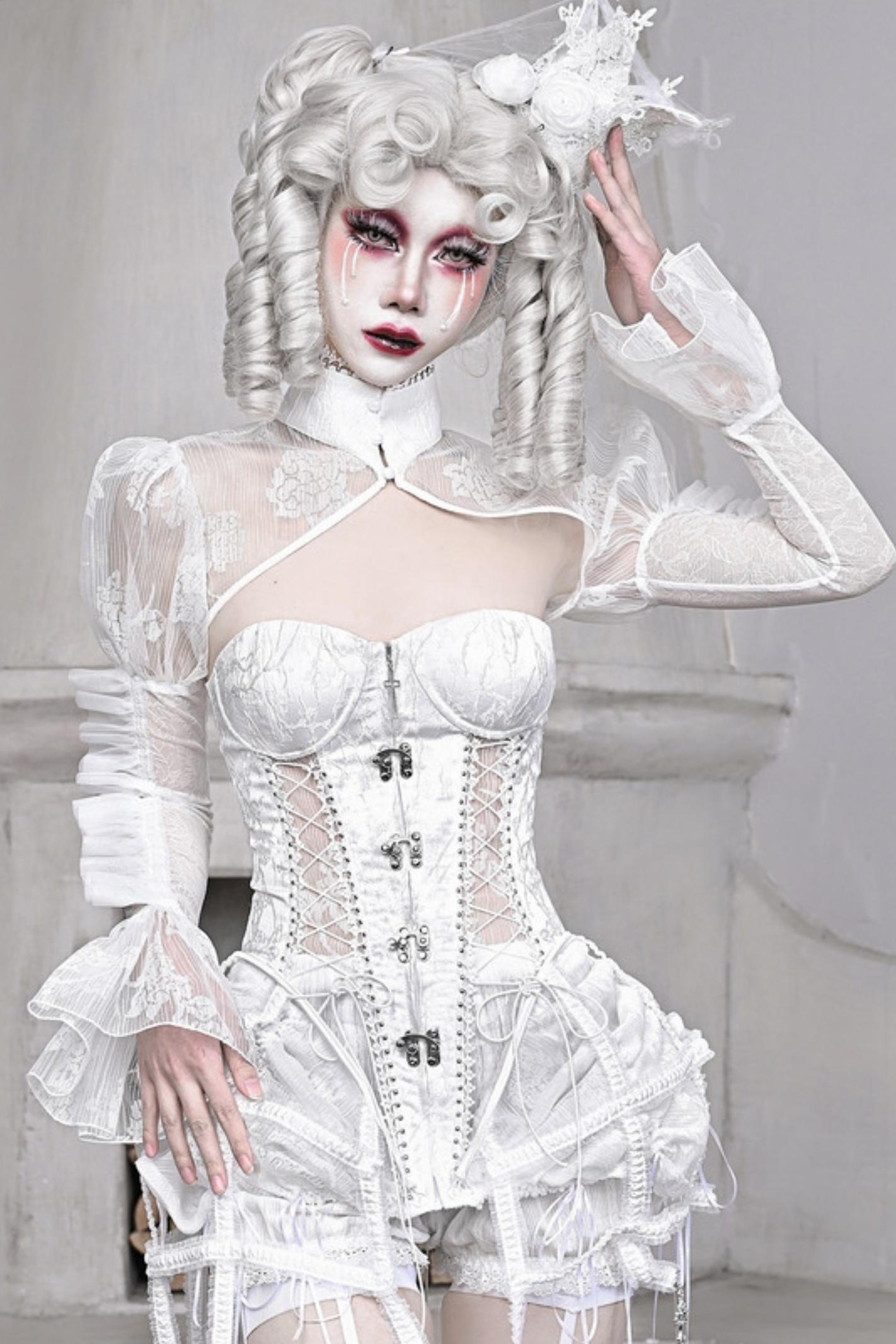 Sleeping Alice Gothic Chiffon Outerwear