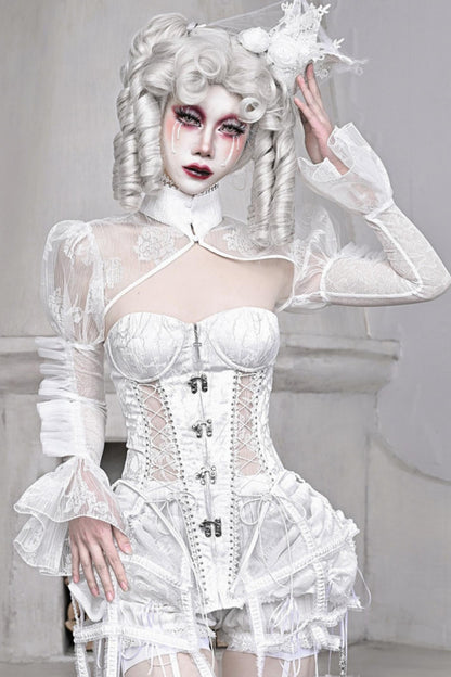 Sleeping Alice Gothic Chiffon Outerwear